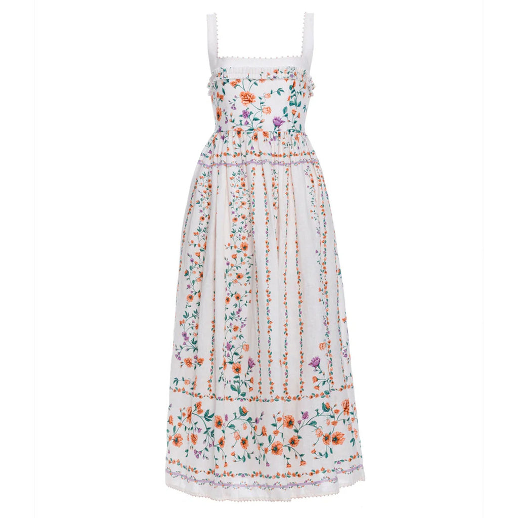 Barbara Midi Dress in Chinesis