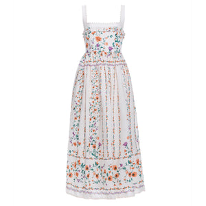 Barbara Midi Dress in Chinesis