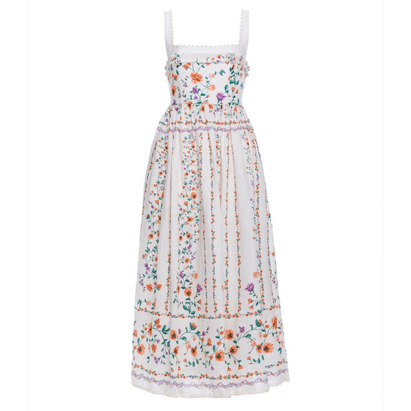Barbara Midi Dress in Chinesis