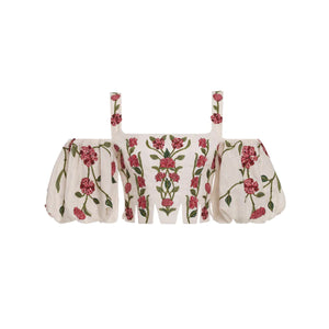 Epoca Quebrada Cropped Top