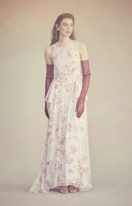 Manon Dress in Quartz Bloom Chiffon