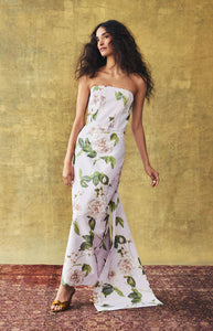 Elizabeth Dress in Lavender Rose Taffeta