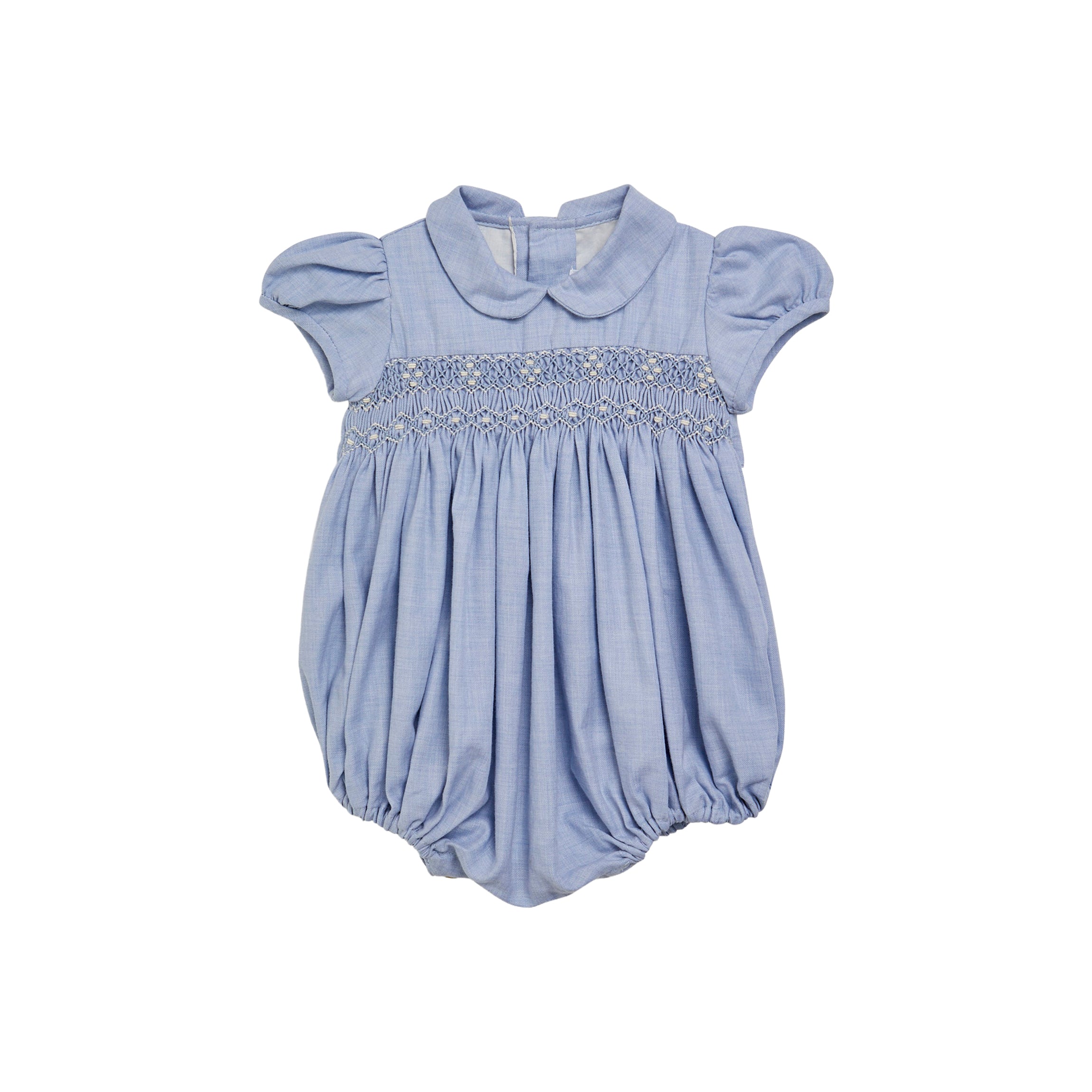 Tokyone Romper in Blue Twill