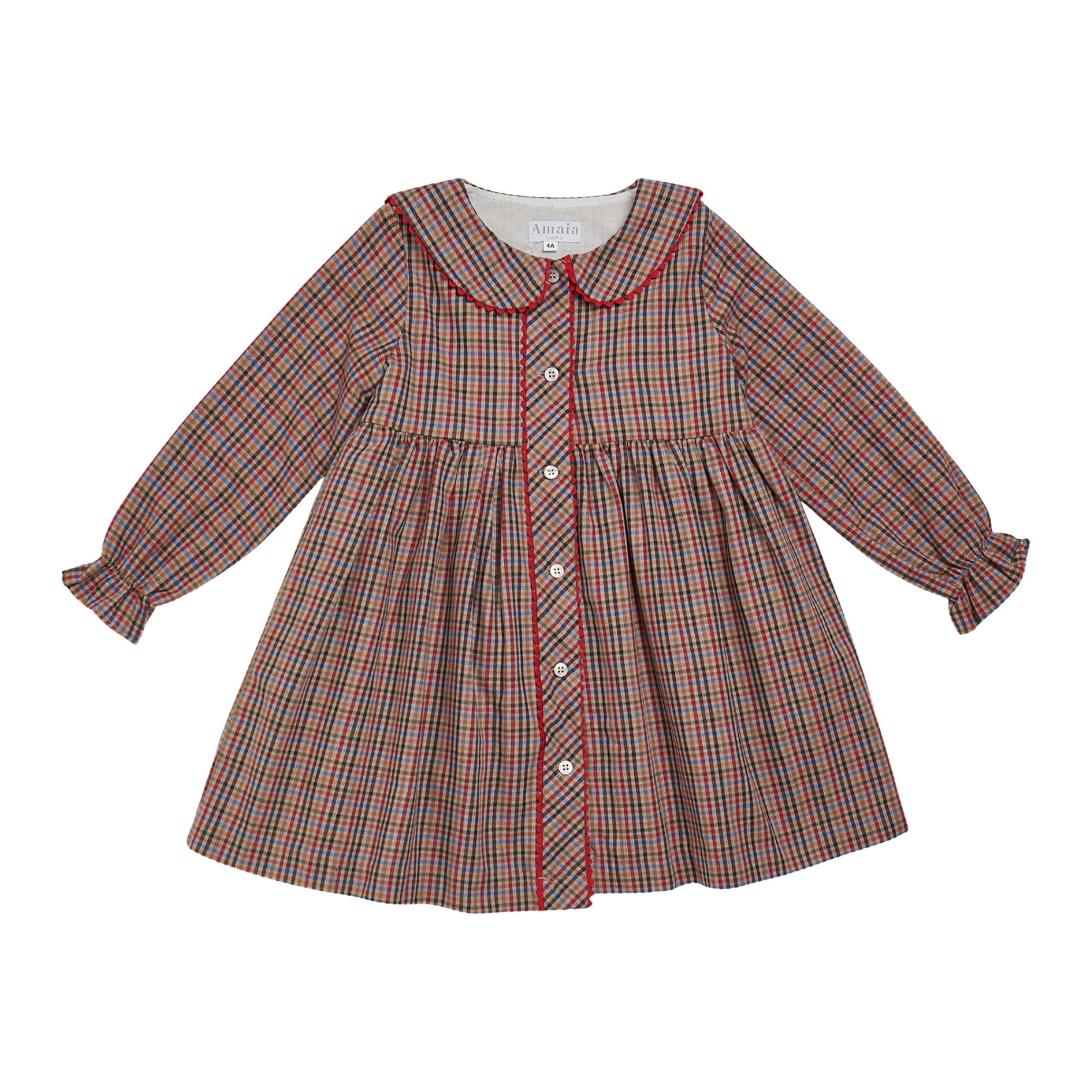 Daisy Dress in Multico Check