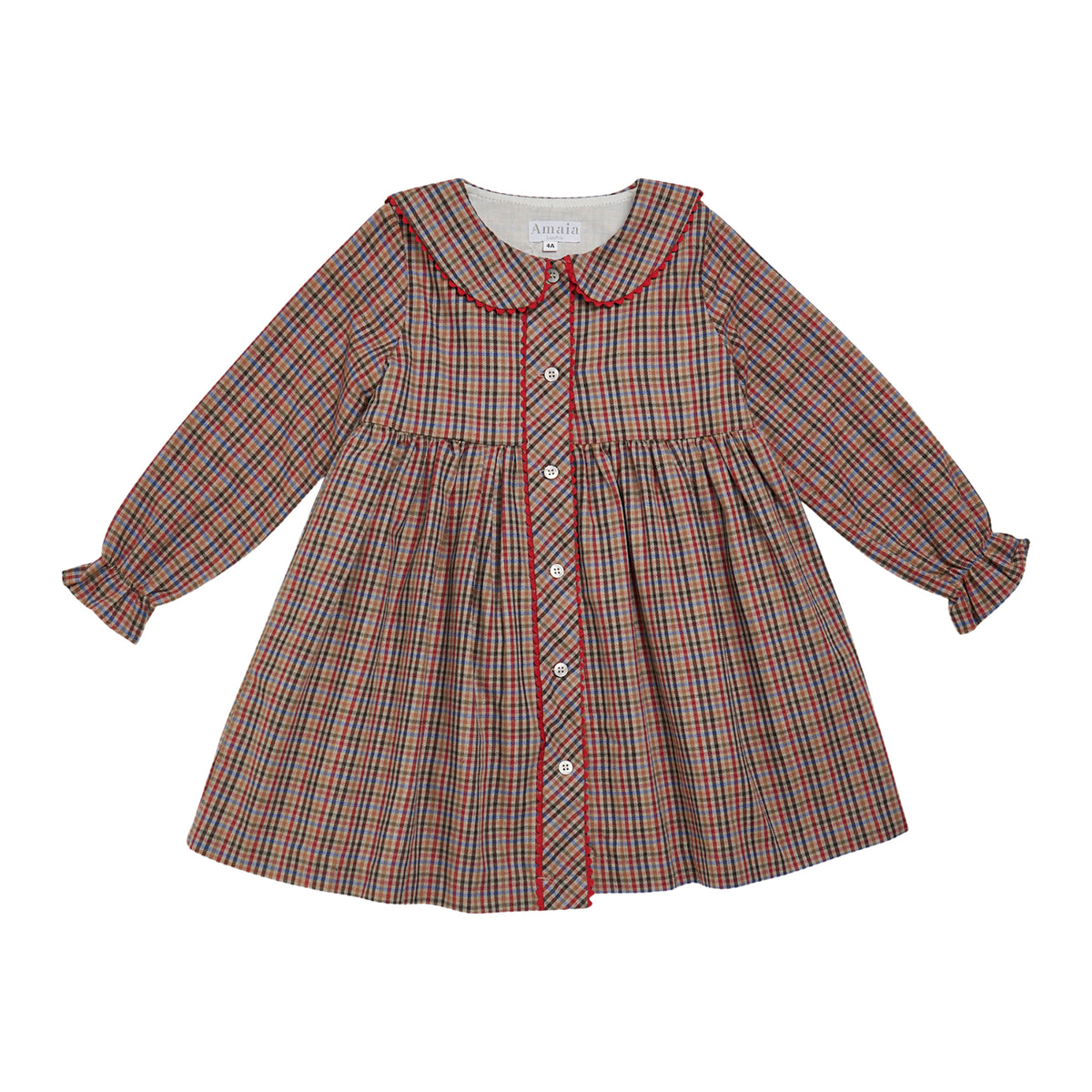 Daisy Dress in Multico Check