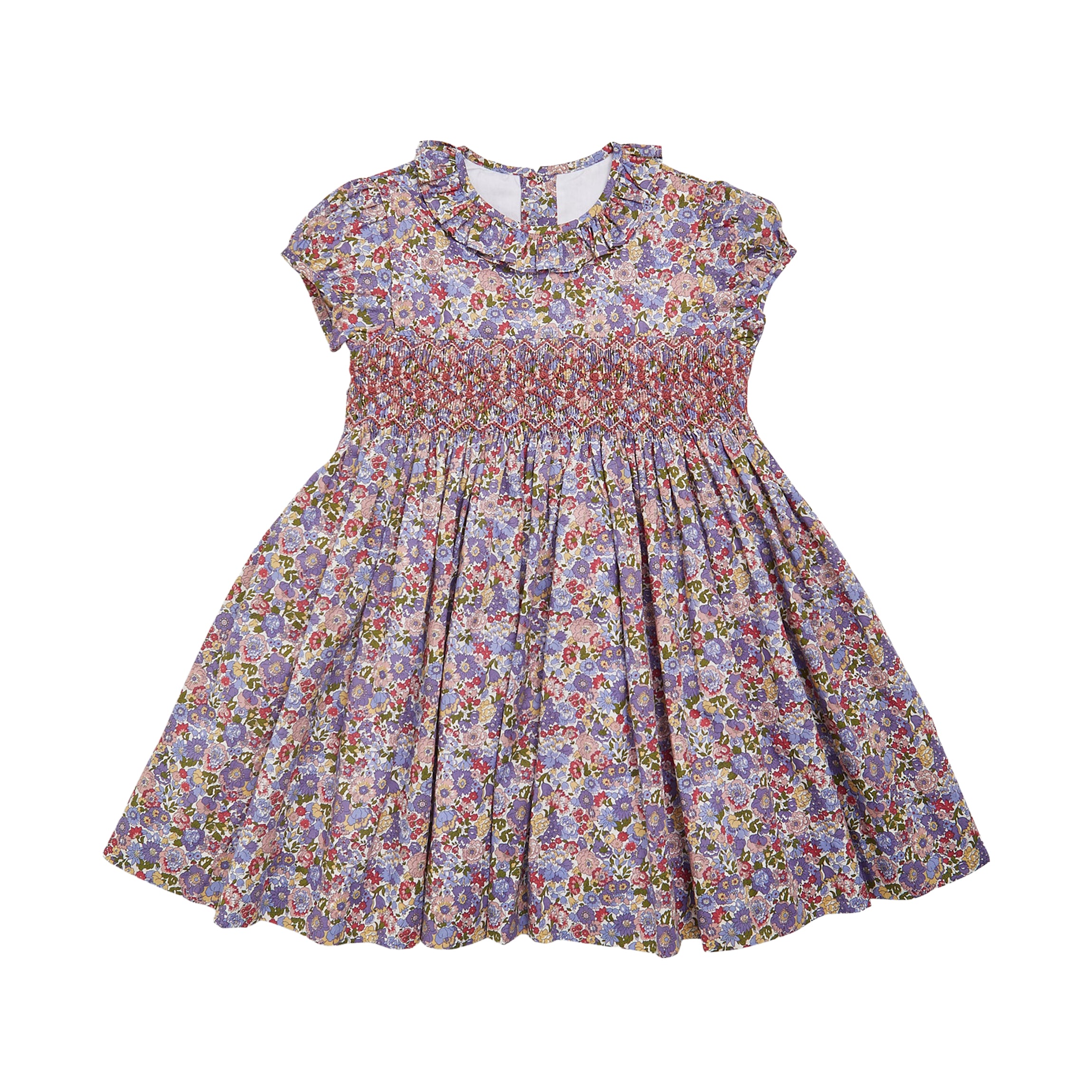 Moohren Dress in Green/Pink Liberty