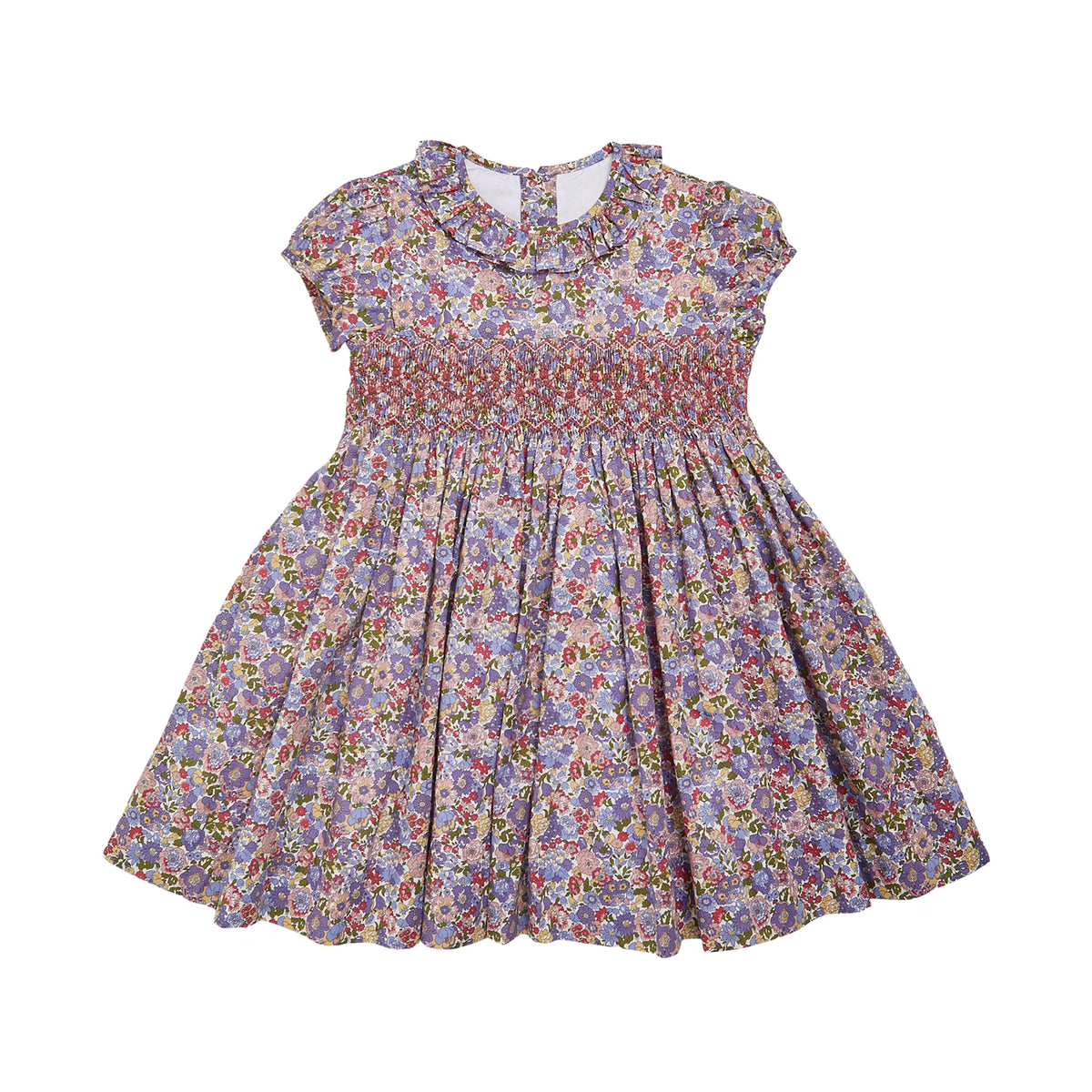 Moohren Dress in Green/Pink Liberty