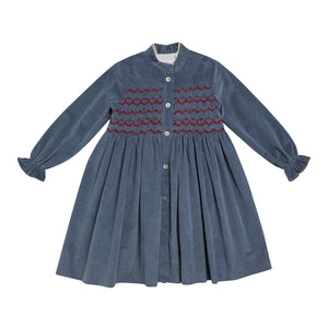 Ines Dress in Midnight Blue