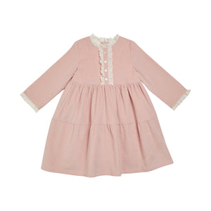 Ari Dress in Sweet Pink Babycord