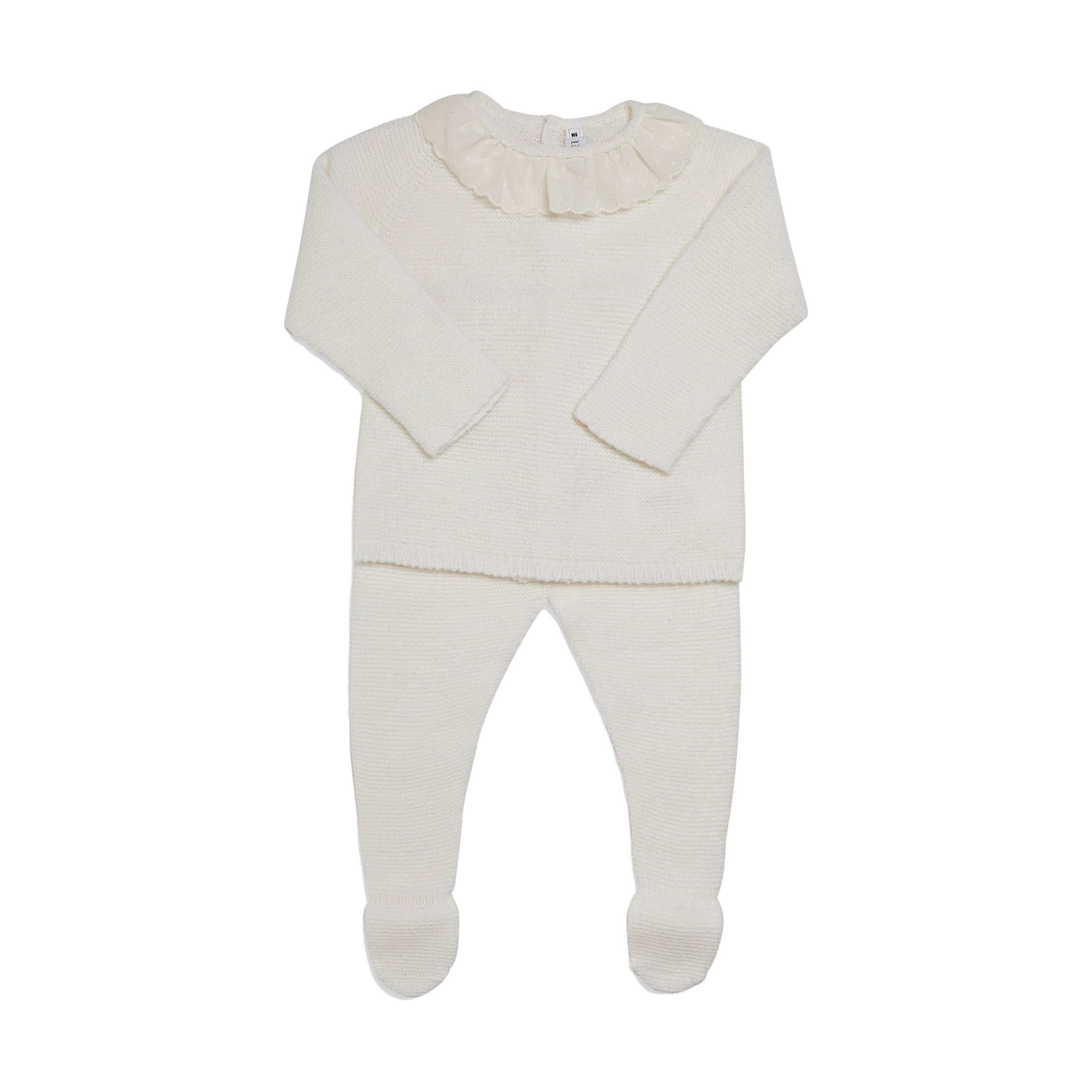 Nora Baby Set in Ivory