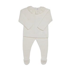 Nora Baby Set in Ivory