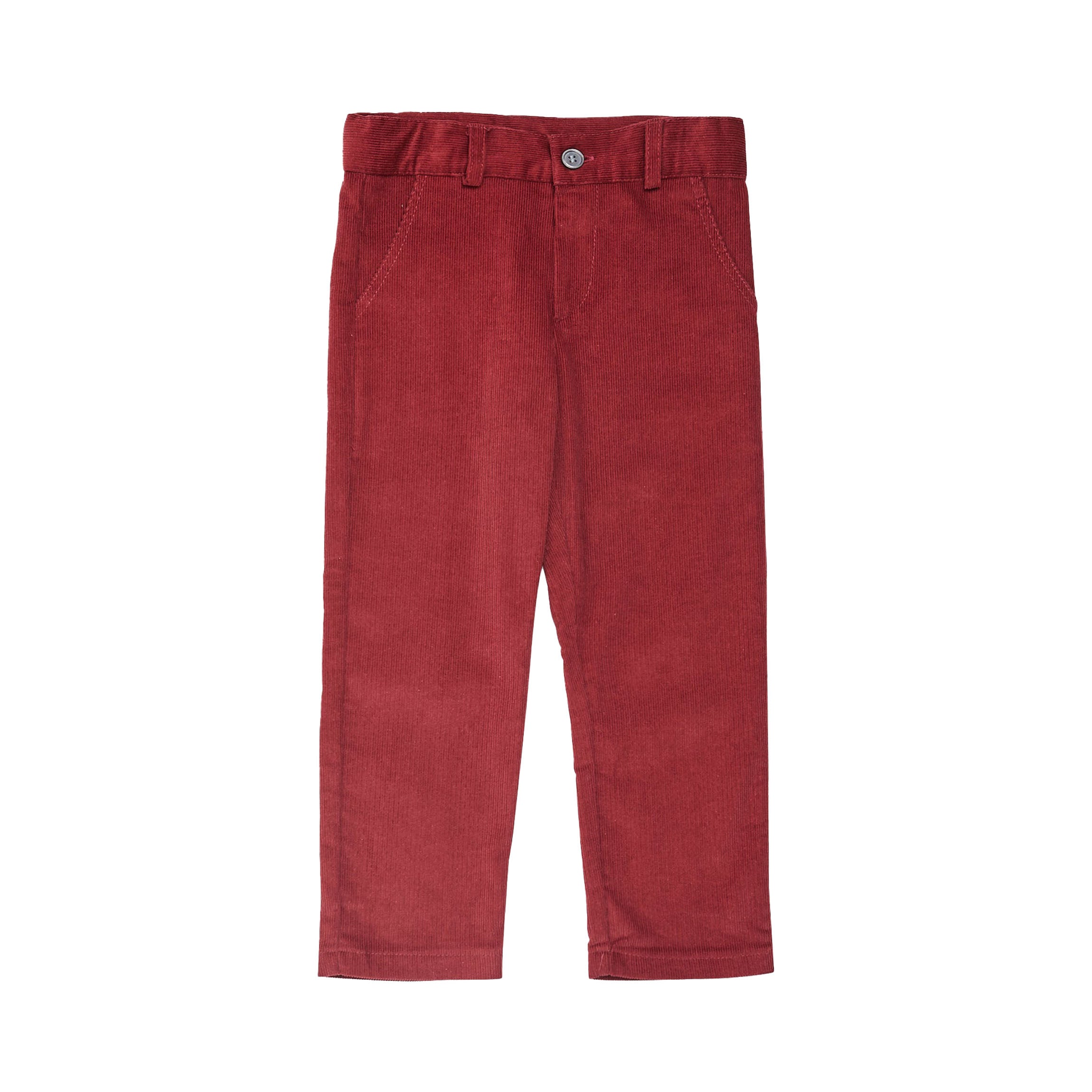 Theodore Pants in Red Corduroy