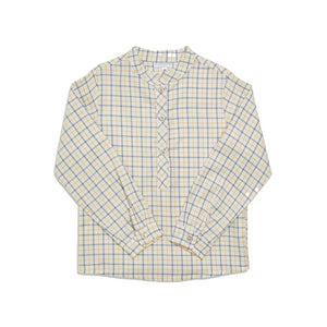 Pereprine Shirt in Blue/Yellow Check