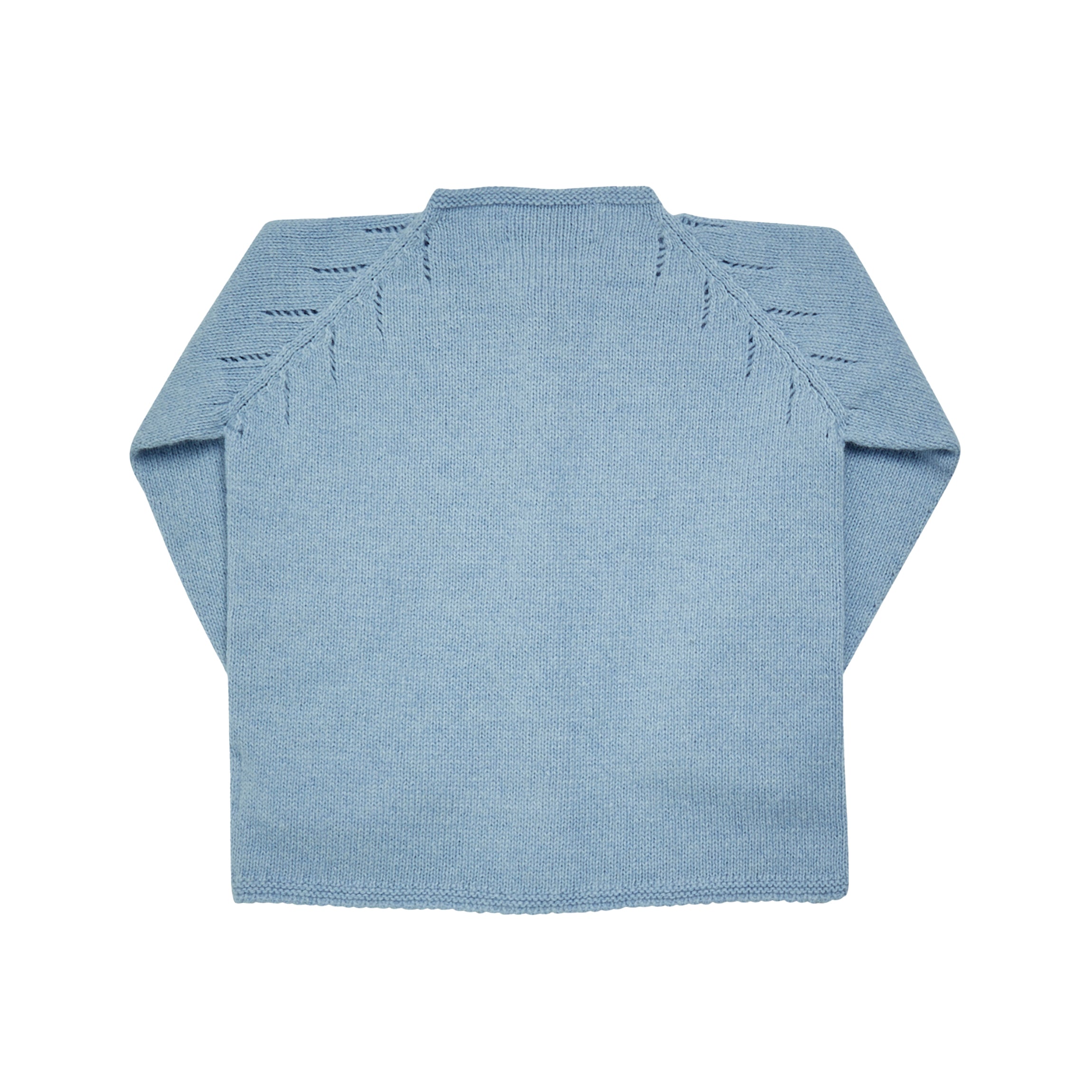 Puce Cardigan in Blue