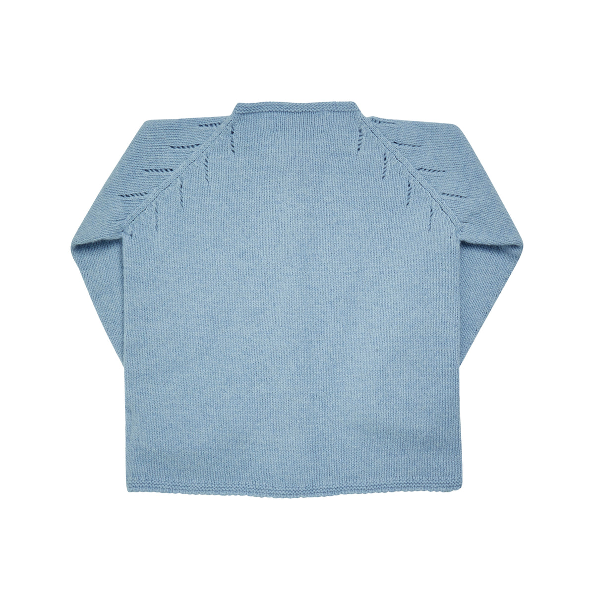 Puce Cardigan in Blue