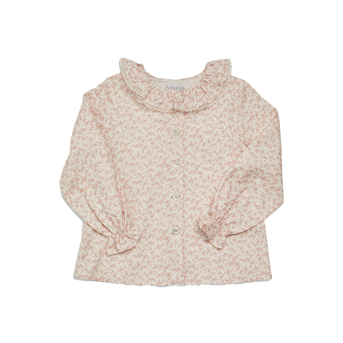 Amelia Blouse in Pink Minifloral