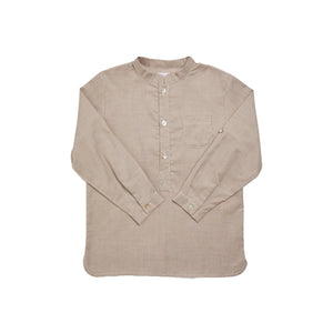 Pereprine Shirt in Beige Minicheck