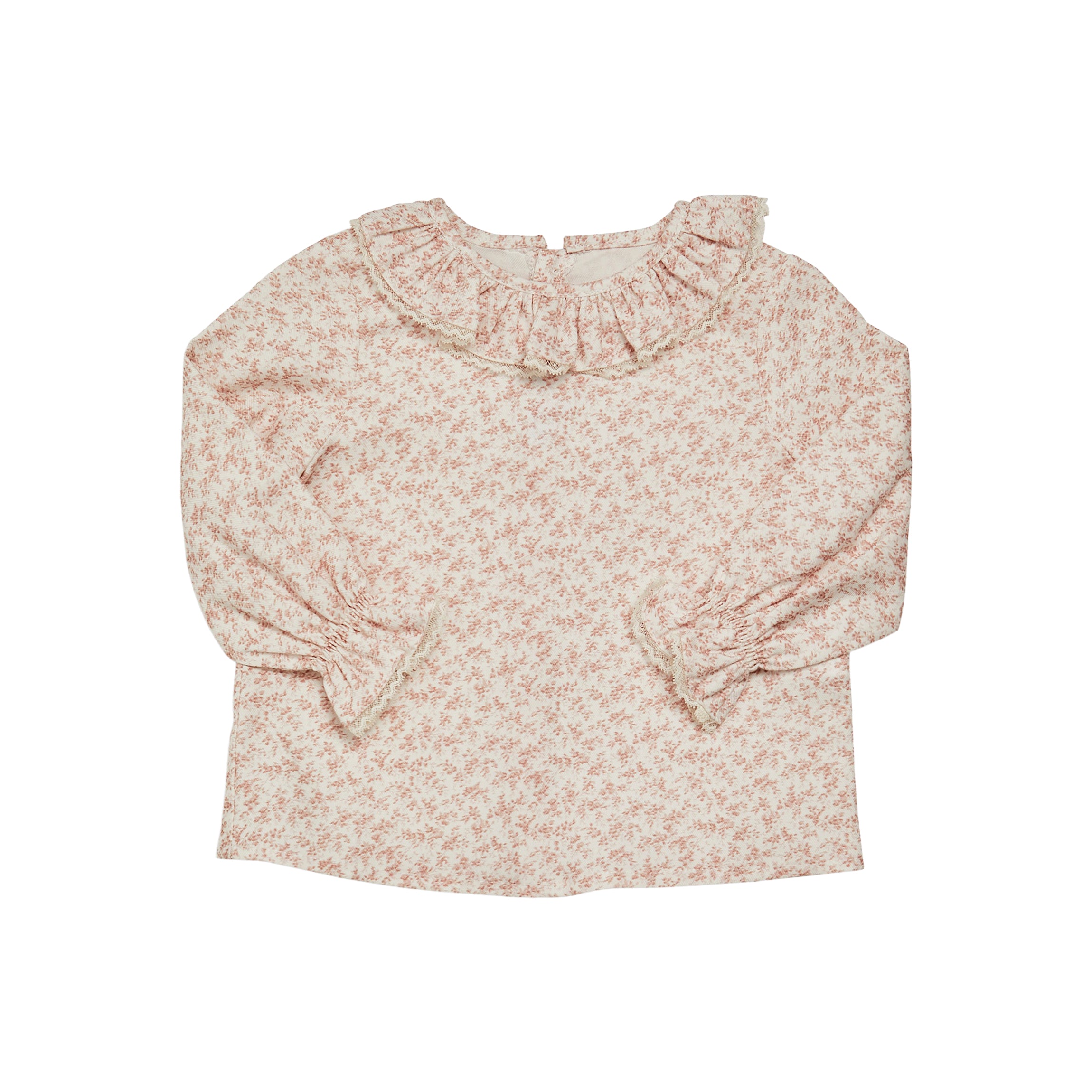 Amelia Baby Blouse in Pink Minifloral