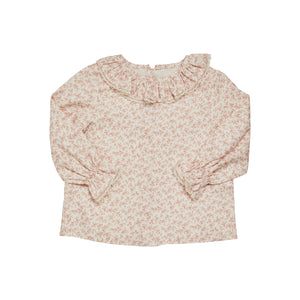 Amelia Baby Blouse in Pink Minifloral