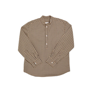 Pereprine Shirt in Mustard Brown Check