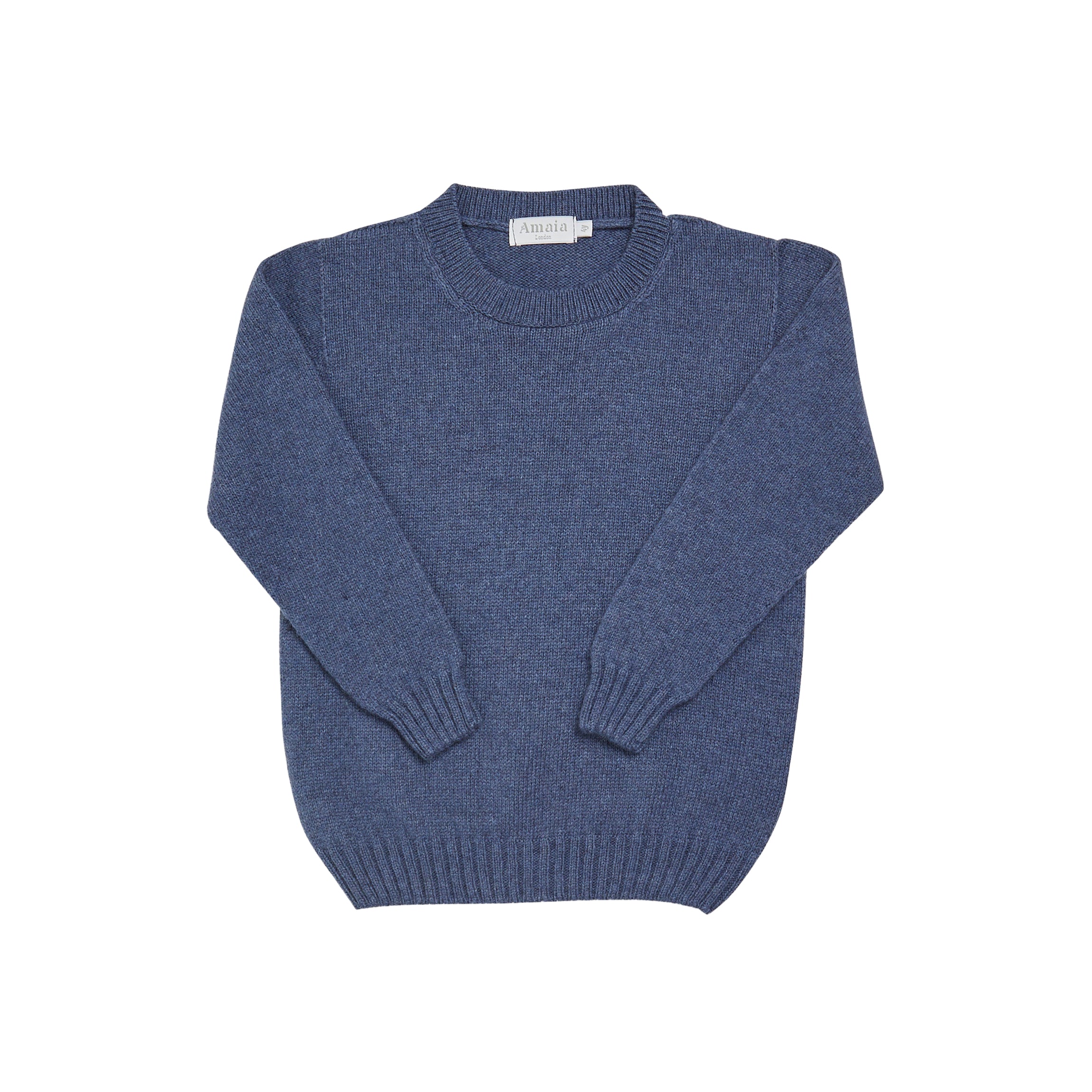 Paul Jumper in Denim Blue