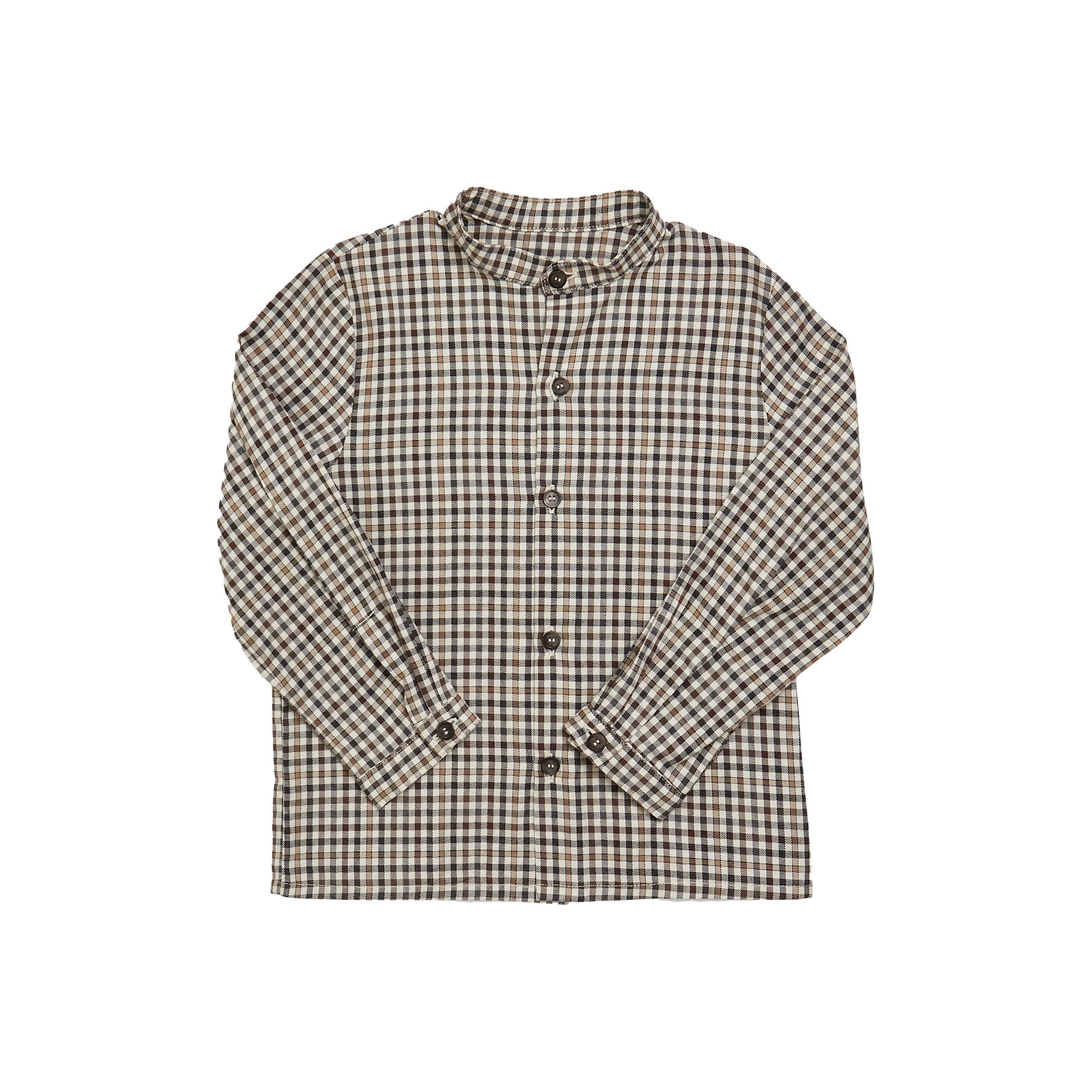 Pereprine Shirt in Brown/Black Check