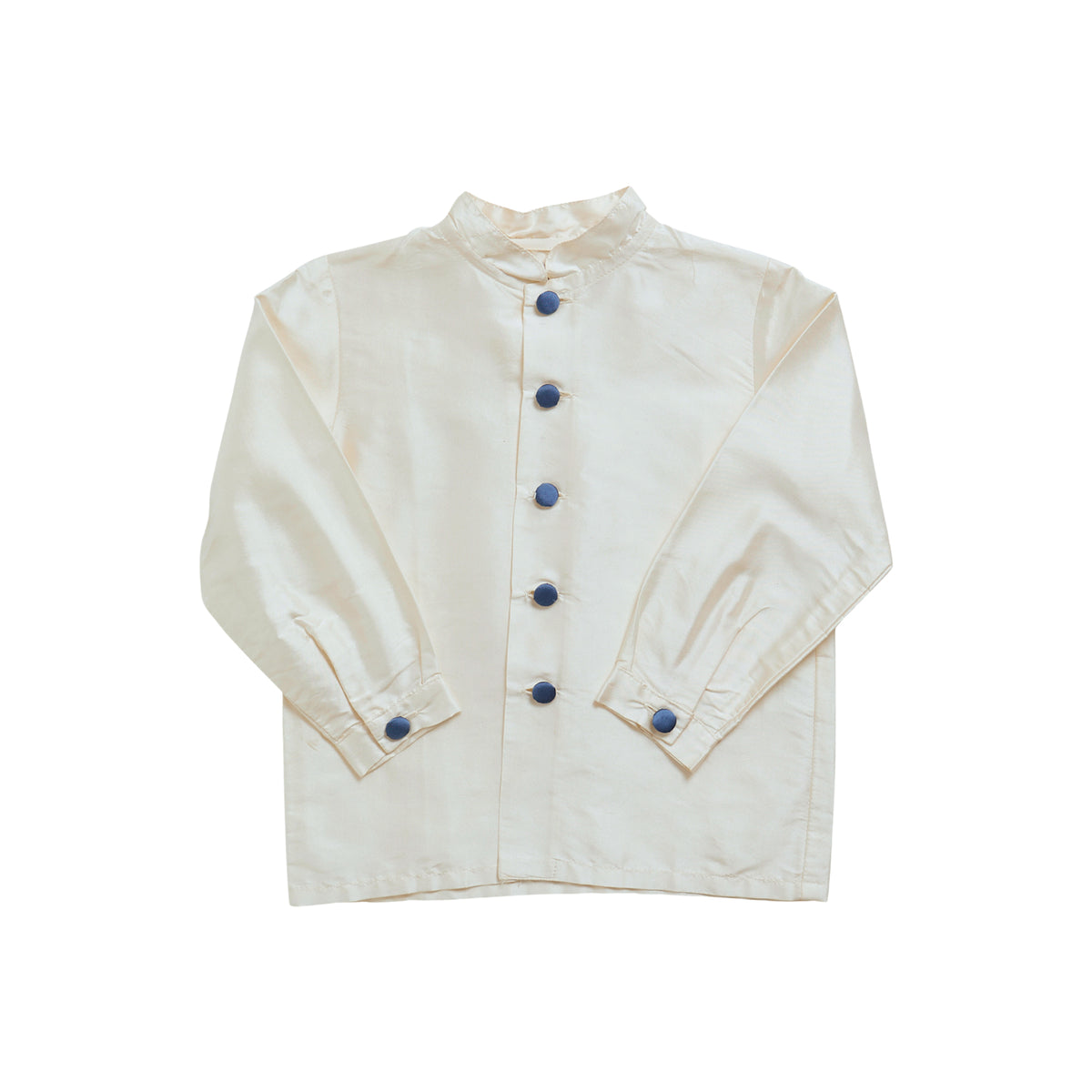 Philipe Shirt Silk Blue