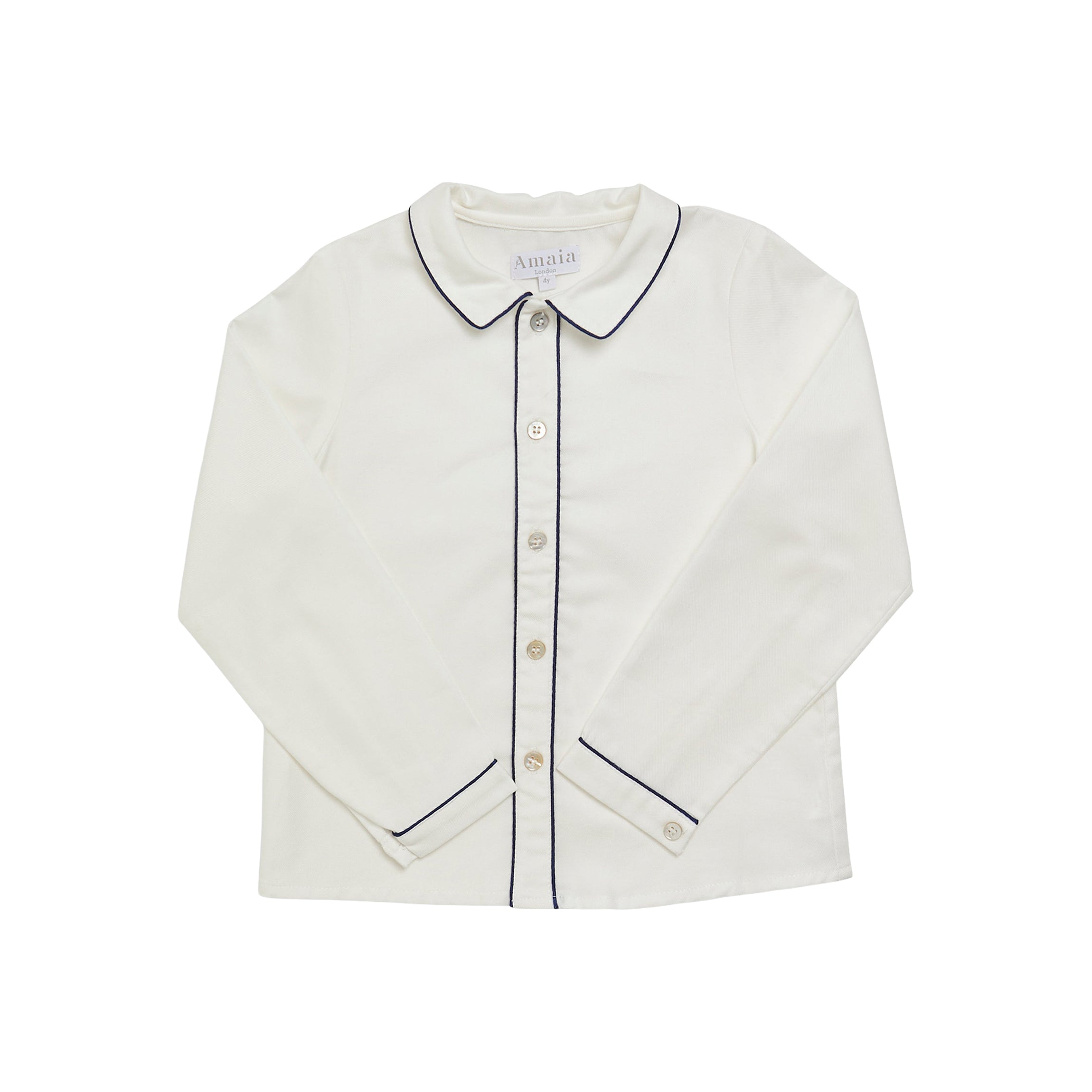 Daniel Shirt in Off White Twill
