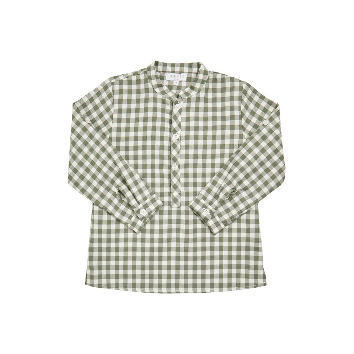 Pereprine Shirt in Khaki Vichy