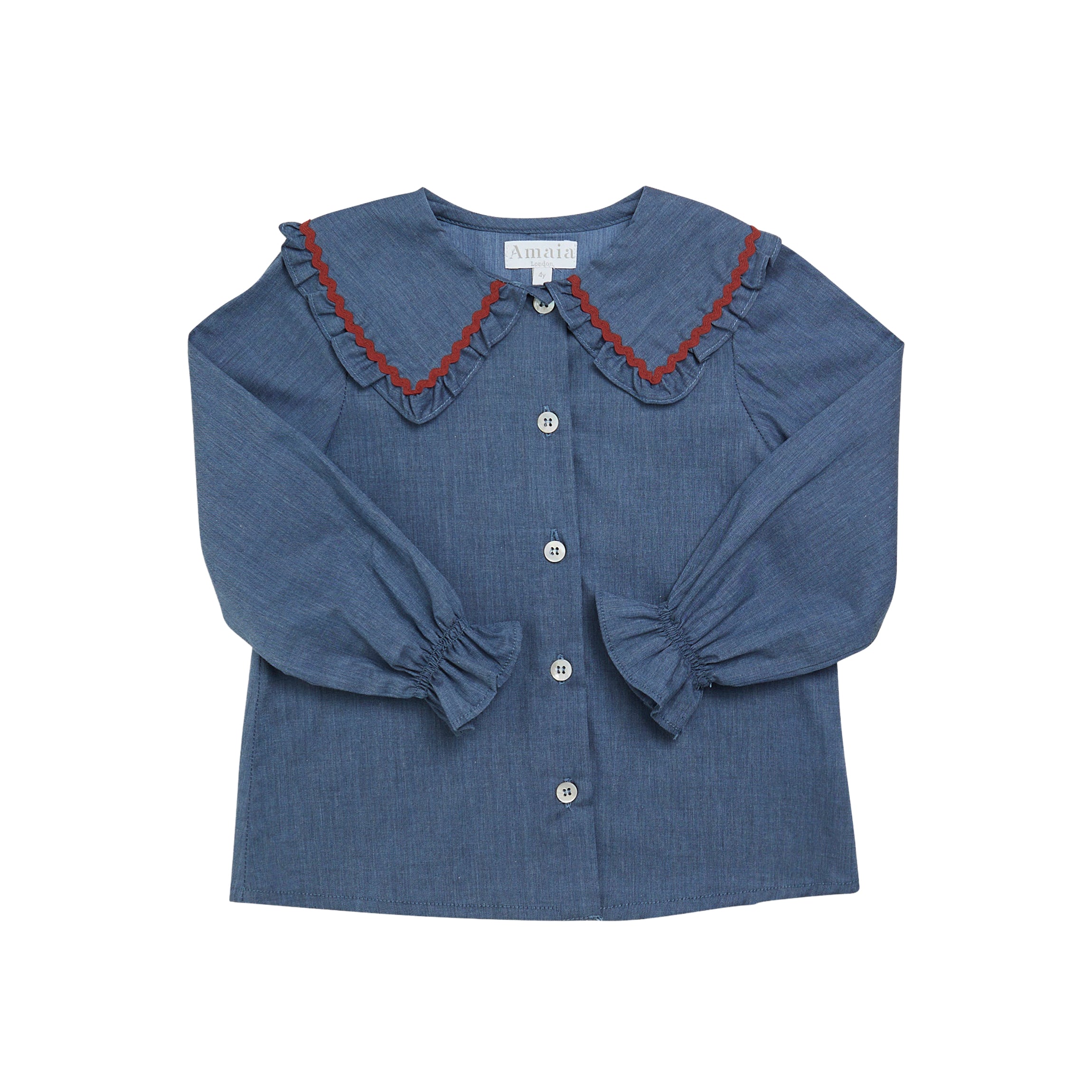 Gaya Blouse in Chambray