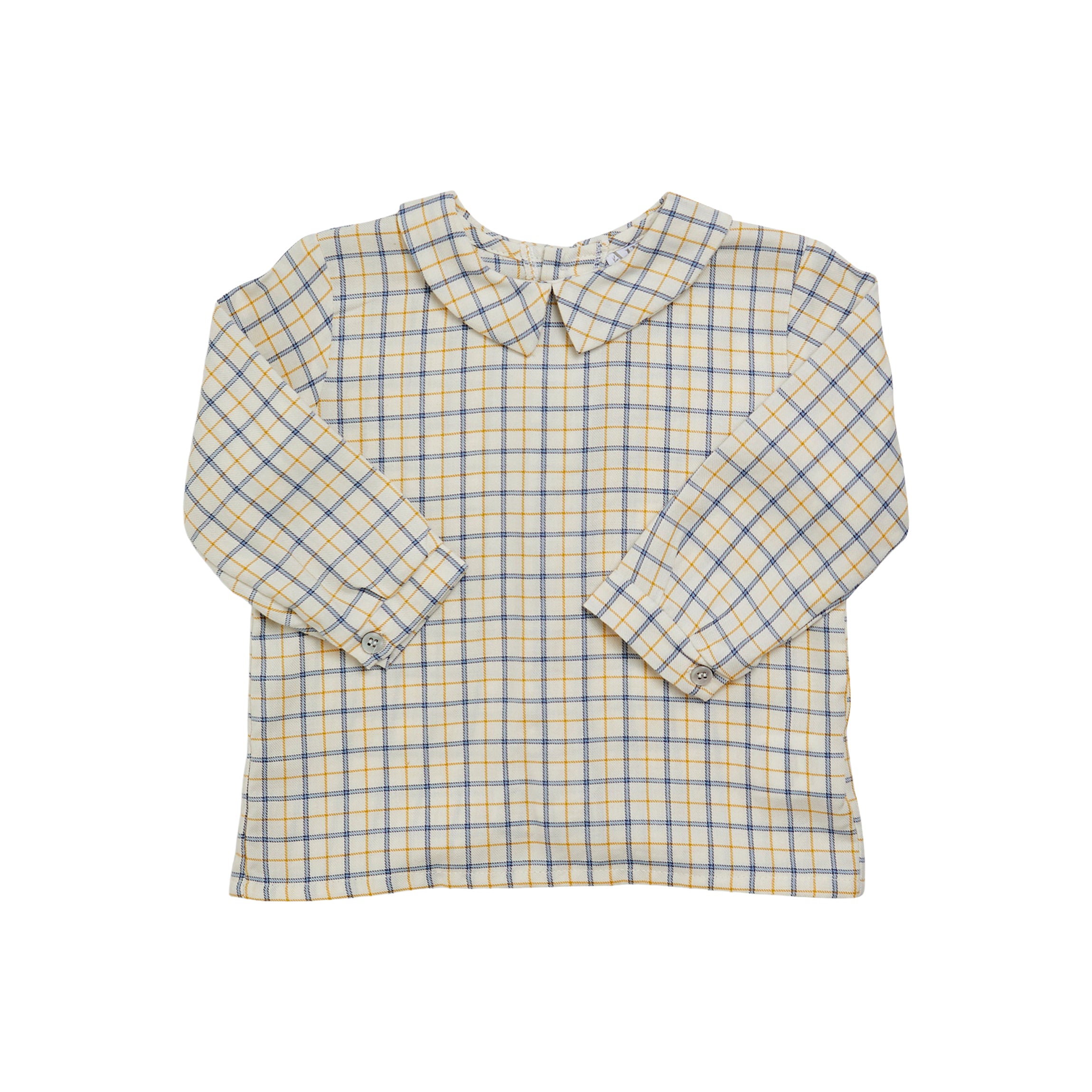 Mallard Shirt in Blue/Yellow Check