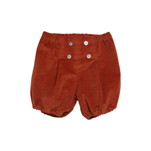 Magpie Bloomer in Orange Babycord