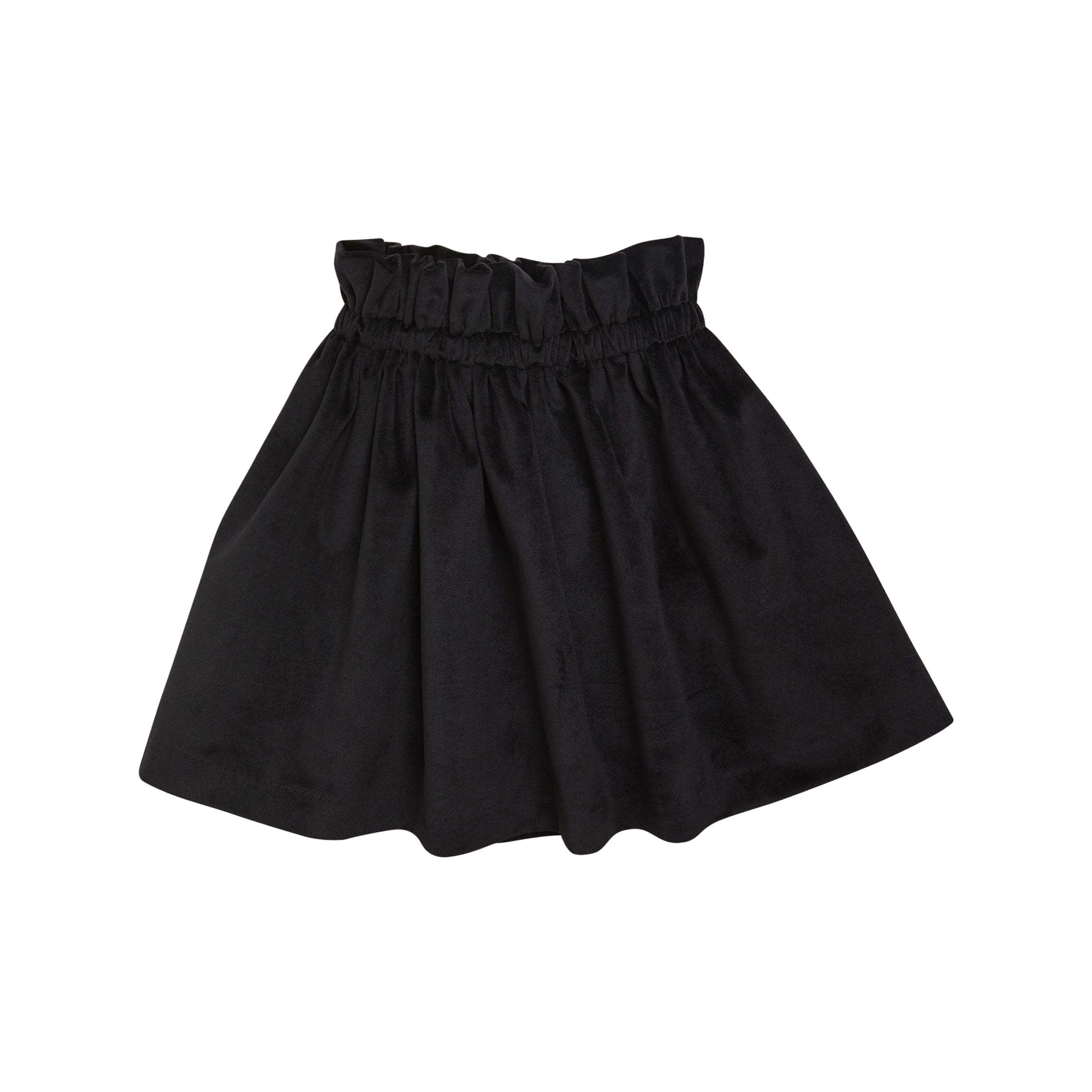 Pestana Skirt in Black Velvet