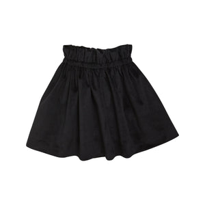 Pestana Skirt in Black Velvet