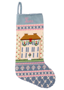 OTM Exclusive: House Stocking with Embroidered Name