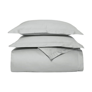 Signature Hemmed Duvet Set in Shore