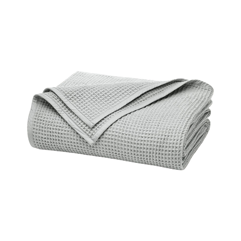 Waffle Bed Blanket in Shore