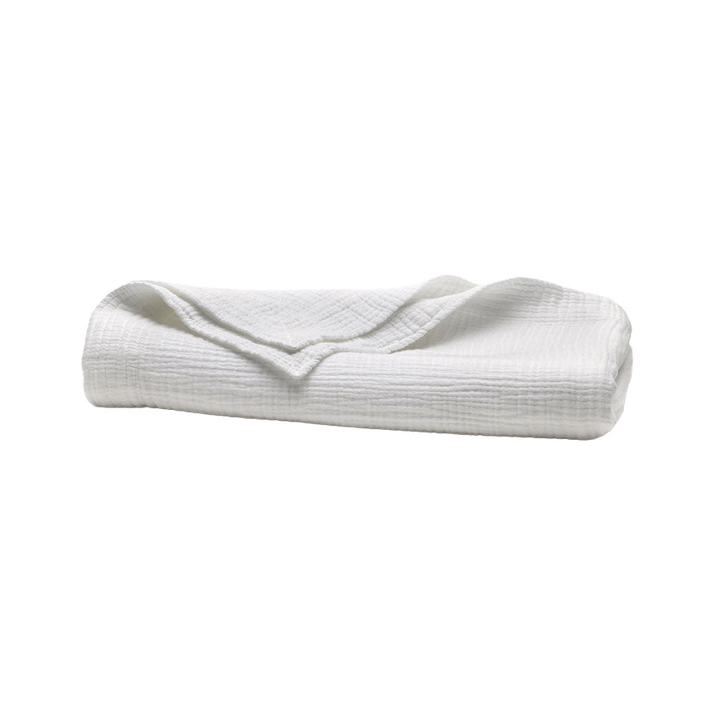 Dream Throw Blanket in White