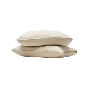 Signature Vintage Washed Pillowcase Set in Vintage Sand
