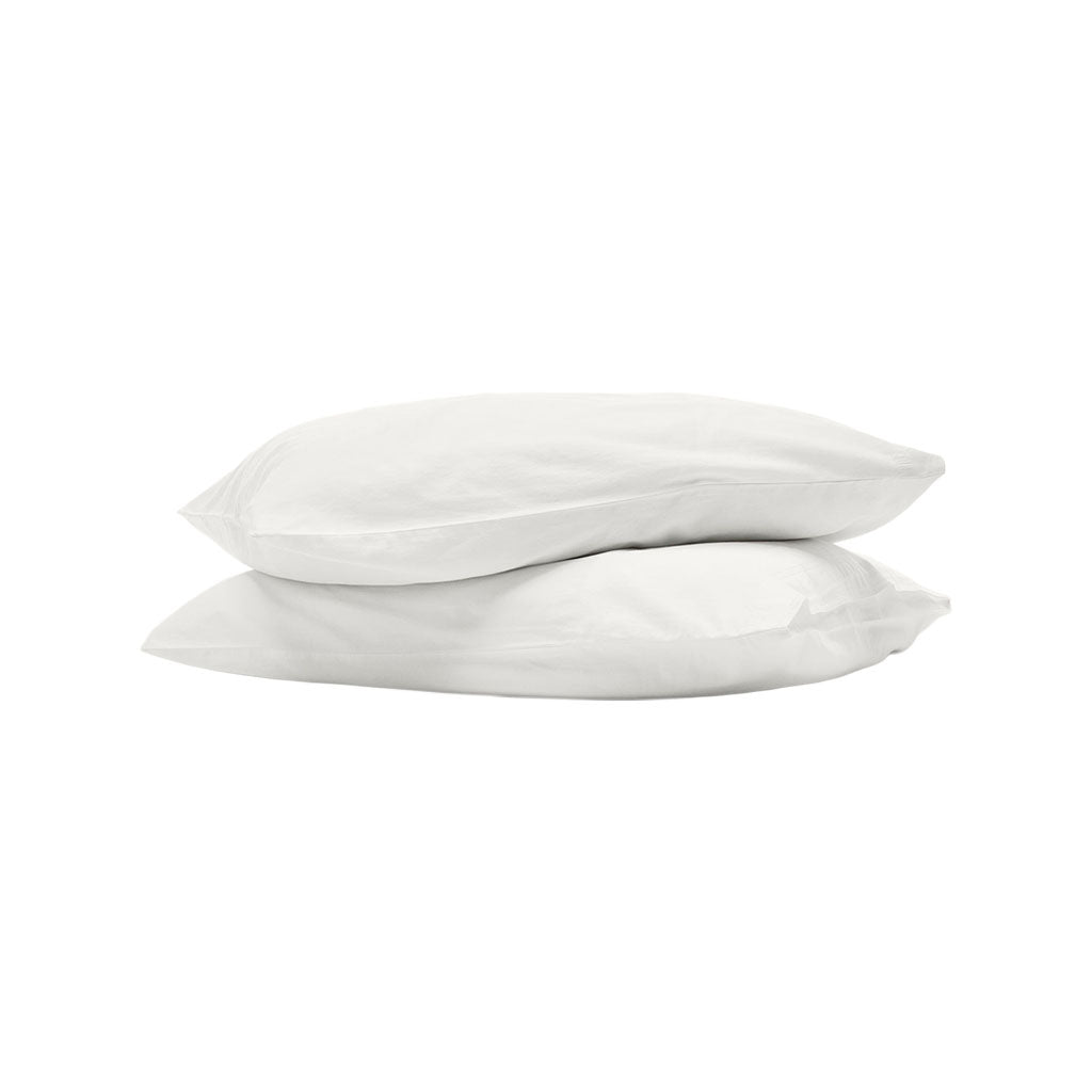 Signature Vintage Washed Pillowcase Set in Vintage White