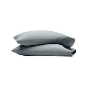 Signature Hemmed Pillowcase Set in Bluestone