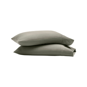 Percale Hemmed Pillowcase Set in Juniper
