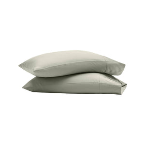 Signature Hemmed Pillowcase Set in Sageleaf