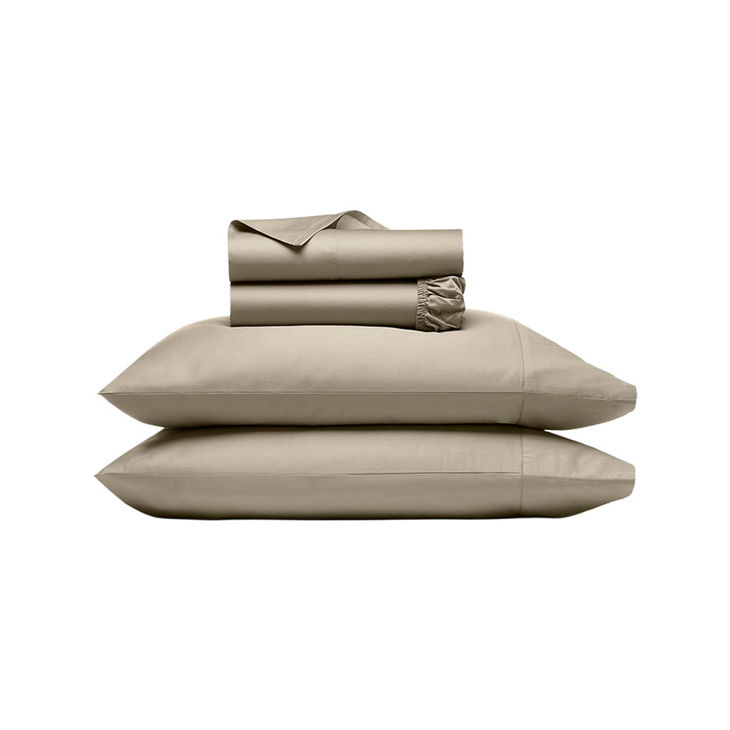 Signature Hemmed Sheet Set in Oak