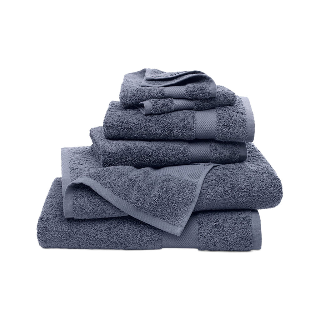 Plush Bath Towel Set in Mineral