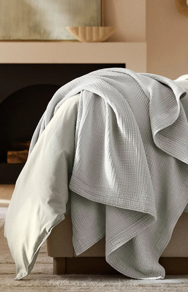 Dream Throw Blanket in Mist