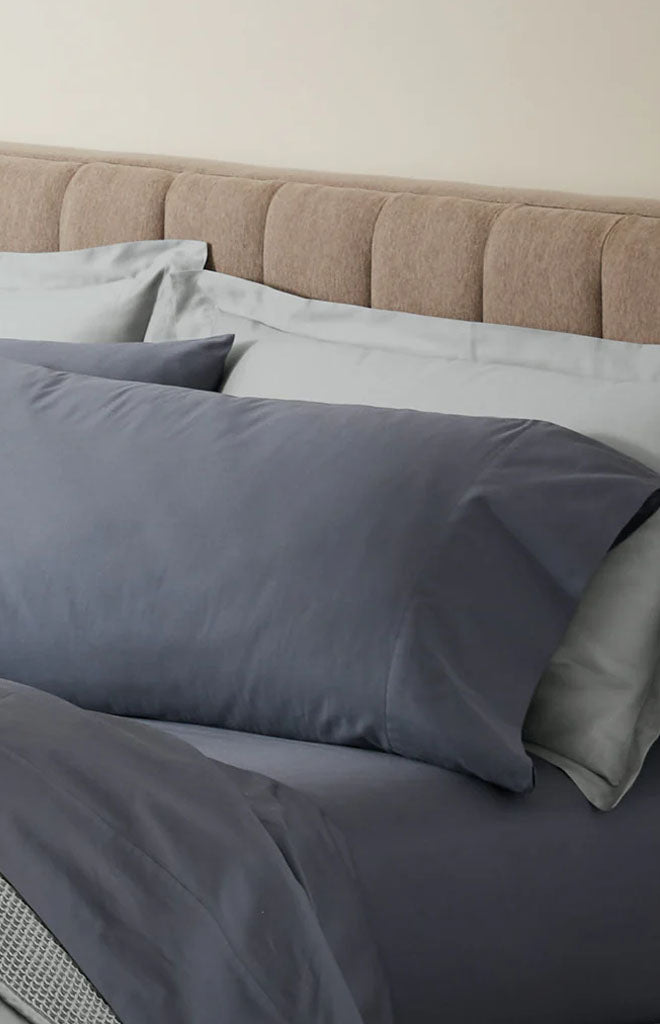 Signature Hemmed Pillowcase Set in Mineral