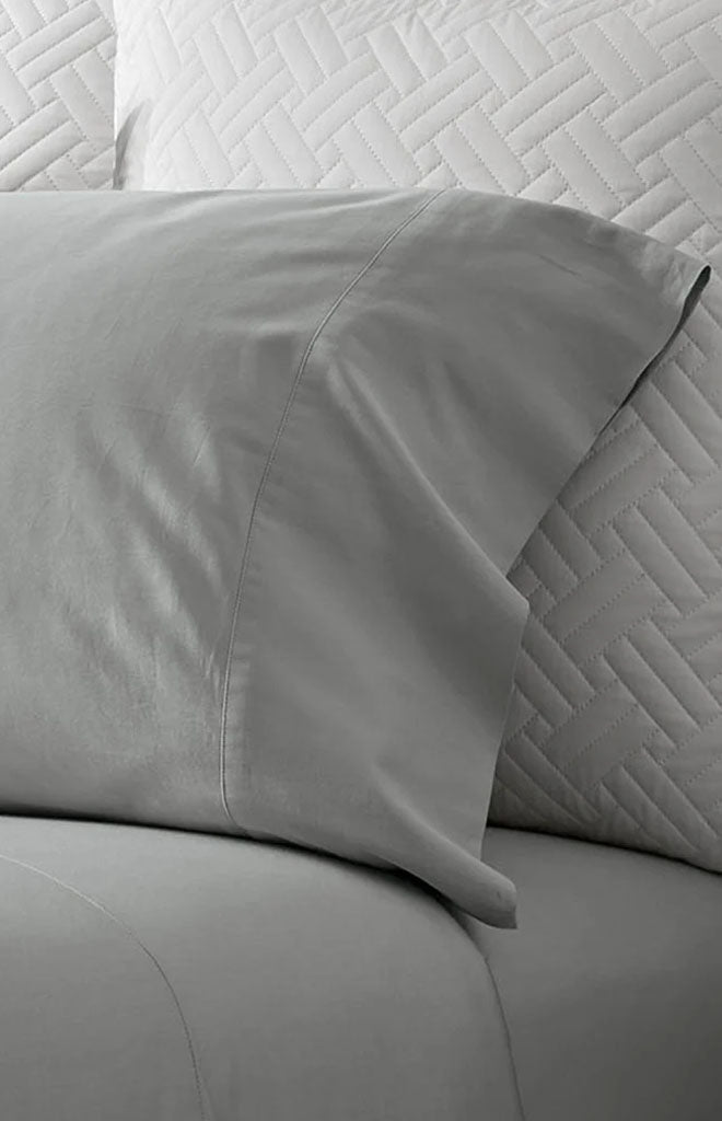 Signature Hemmed Pillowcase Set in Shore