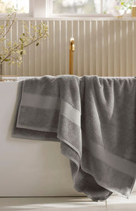 Plush Bath Sheet in Stone
