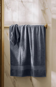Plush Bath Towel in Mineral